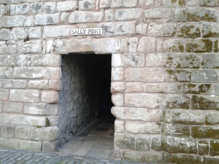 Sally Port gate in Berwick