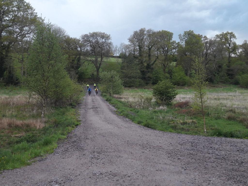 Group arriving at the nature reserve
